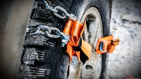 Десять советов относительно цепей противоскольжения для автомобиля